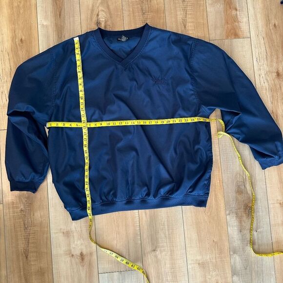 Guide Series Mens Lined Navy Blue Long Sleeve Pullover VNeck Size XXL - Picture 3 of 9